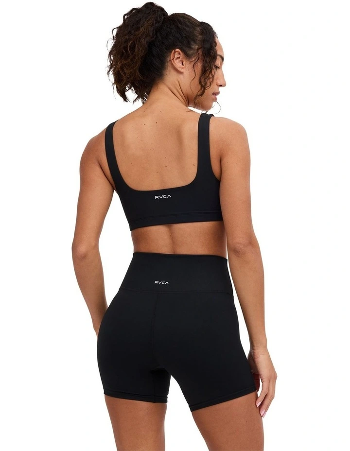 RVCA Sports Crop Top in Black image 2