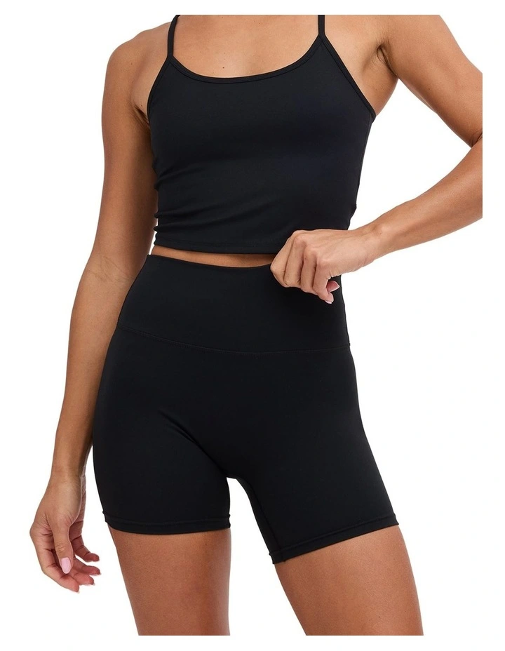 RVCA 5 Bikeshorts in Black image 1