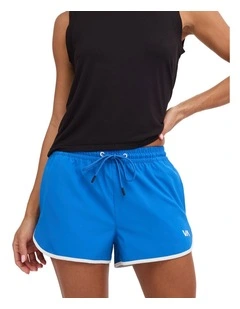 RVCA Soft Shorts in Blue Belt