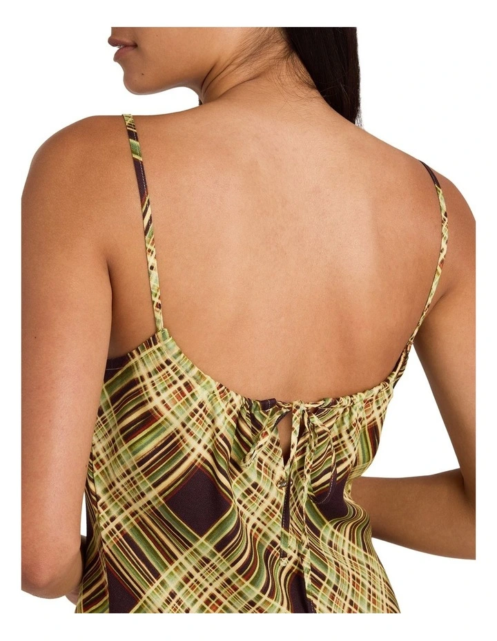 Macarthur Midi Dress in Chocolate image 4