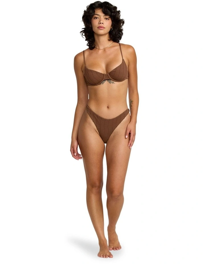 Chevy Grooves Ultra Skimpy Bikini Bottom in Chocolate image 5