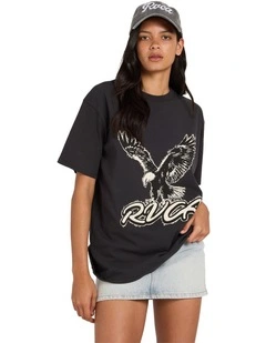Natures Calling Relaxed T-Shirt in Washed Black