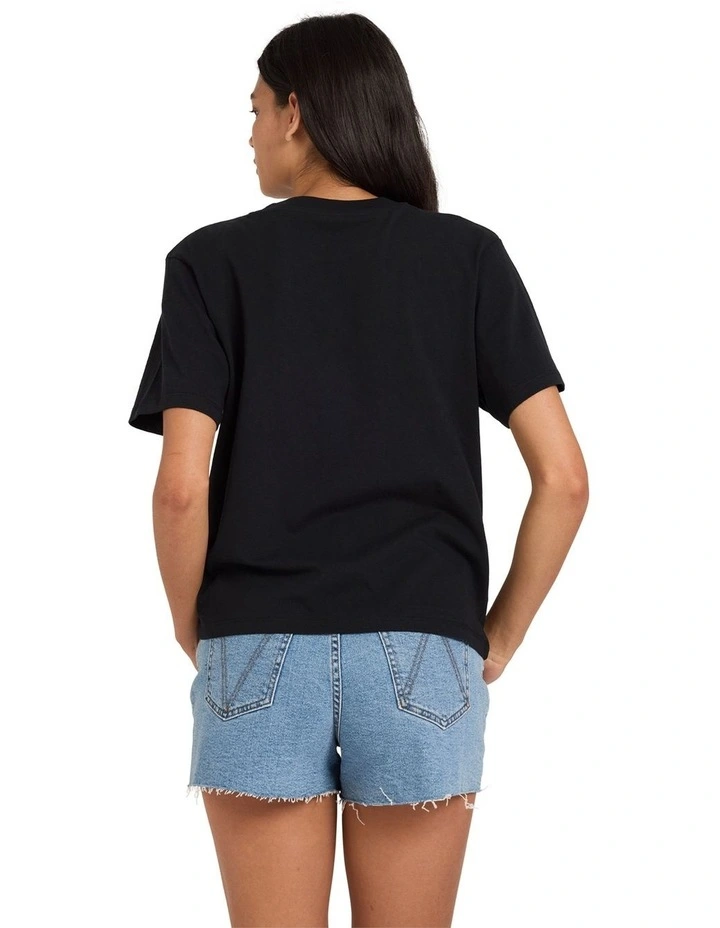 RVCA Selects Easy T-Shirt in Rvca Black image 2