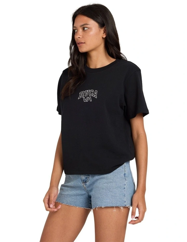 RVCA Selects Easy T-Shirt in Rvca Black image 3