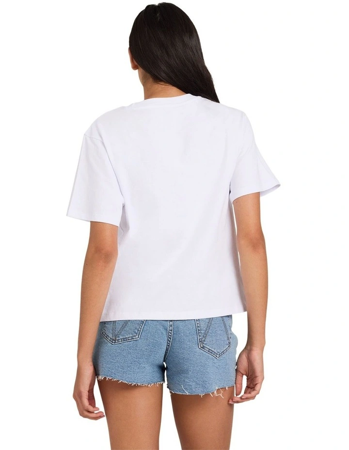 RVCA Selects Easy T-Shirt in White image 2