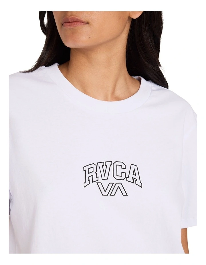 RVCA Selects Easy T-Shirt in White image 4