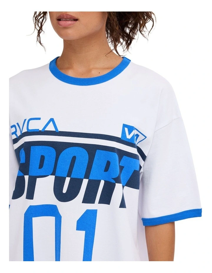 RVCA Toni T-Shirt in Whisper White image 4