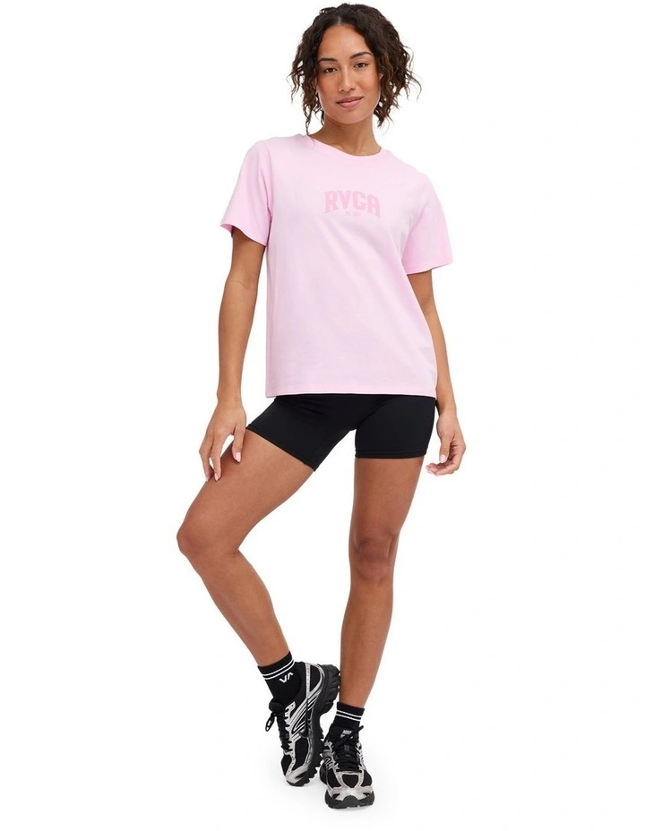 RVCA Core T-Shirt in Strawberry Cream image 5