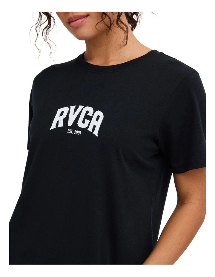 RVCA Core T-Shirt in Black image 4
