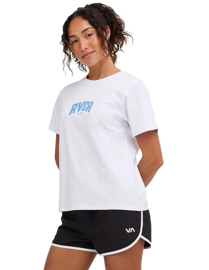 RVCA Core T-Shirt in White image 3