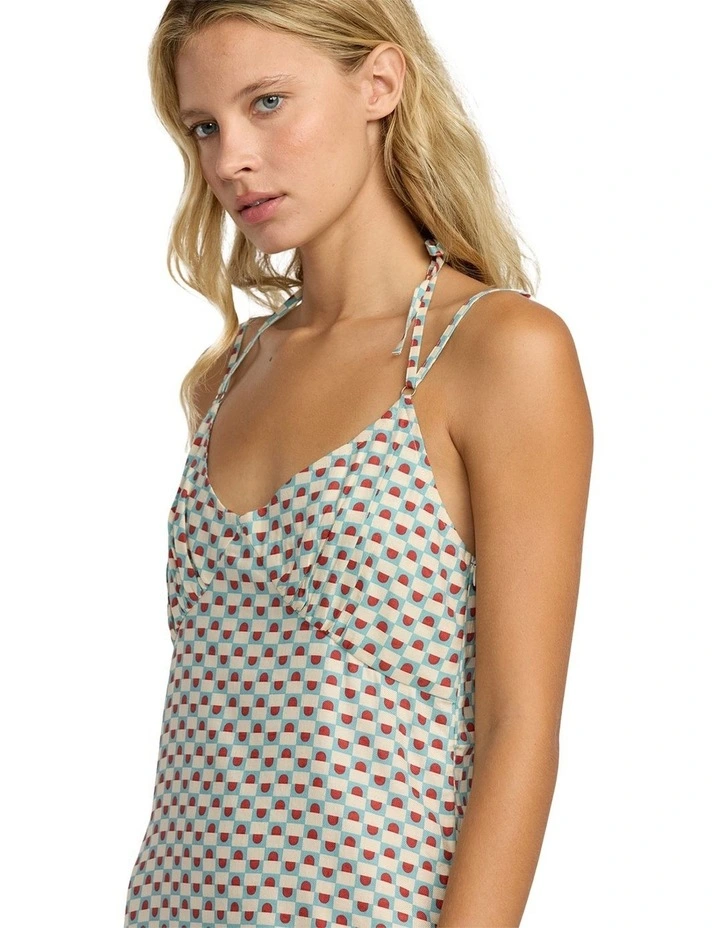 Jade Mini Dress in Sky Blue image 4