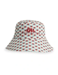 The Drean Revesible Bucket Hat in Sky Blue