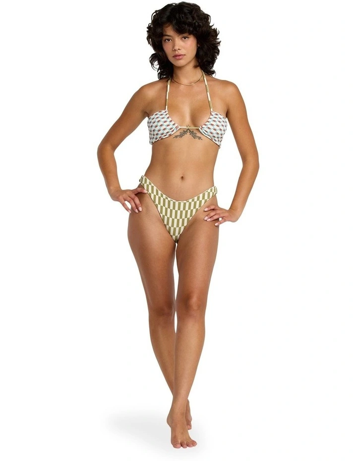 Strange Ways Halter Bandeau Bikini Top in Sky Blue image 5