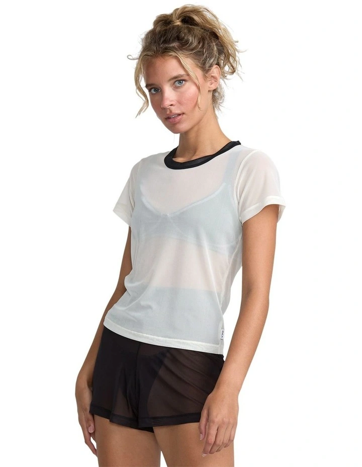 Aren Mesh Baby T-Shirt in Cloud image 3