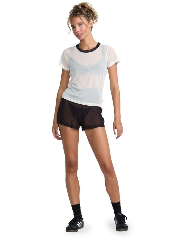 Aren Mesh Baby T-Shirt in Cloud image 5