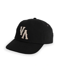 Dugout Dad Hat in Rvca Black
