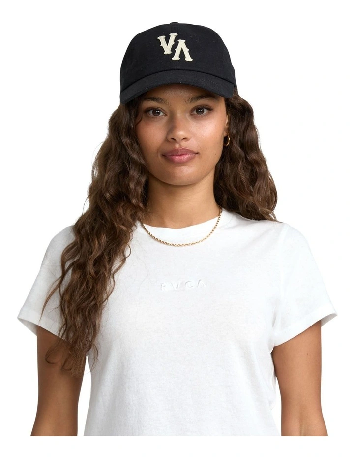 Dugout Dad Hat in Rvca Black image 5