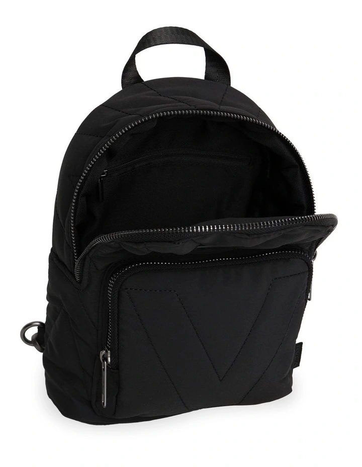 Quilted Sling Bag in Rvca Black image 4