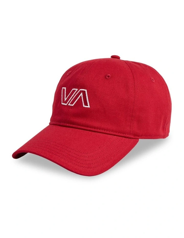RVCA Dad Cap In Scarlet image 1
