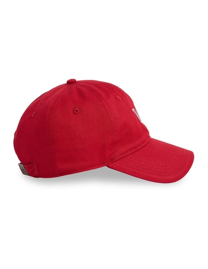 RVCA Dad Cap In Scarlet image 4