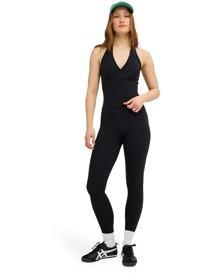 VA Classic Halter Top In Rvca Black image 5