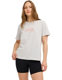 Heritage Core T-Shirt In Grey Marle