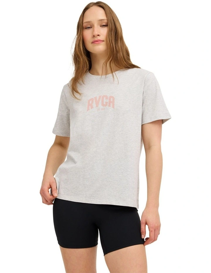 Heritage Core T-Shirt In Grey Marle image 1