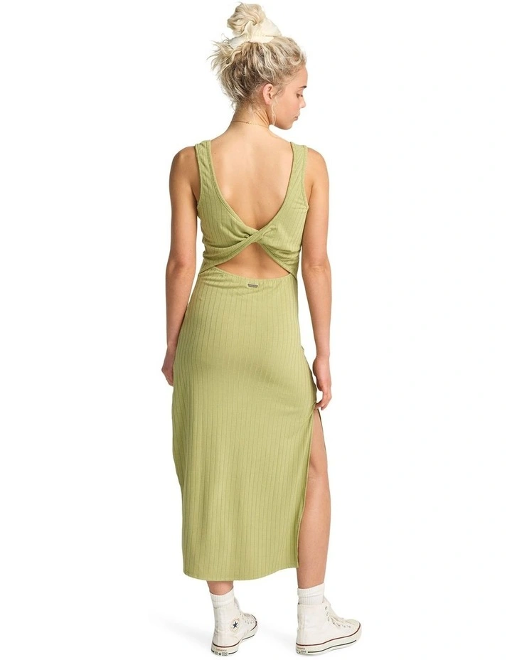 Take A Look Midi Dress in Avocado image 2