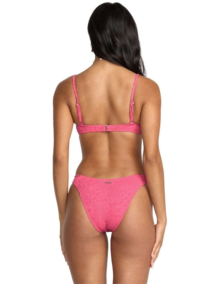 We're Wild Demi Underwire Bikini Top in Orange image 2