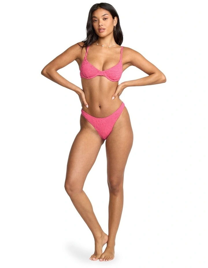 We're Wild Demi Underwire Bikini Top in Orange image 5