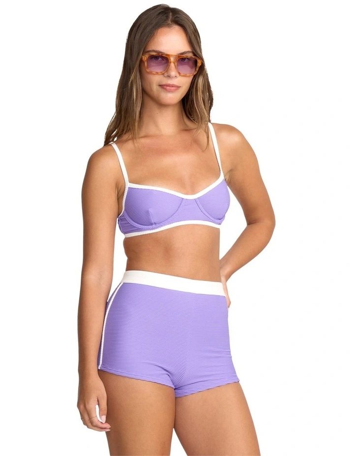 Tanline Tami Underwire Bikini Top in Purple image 3