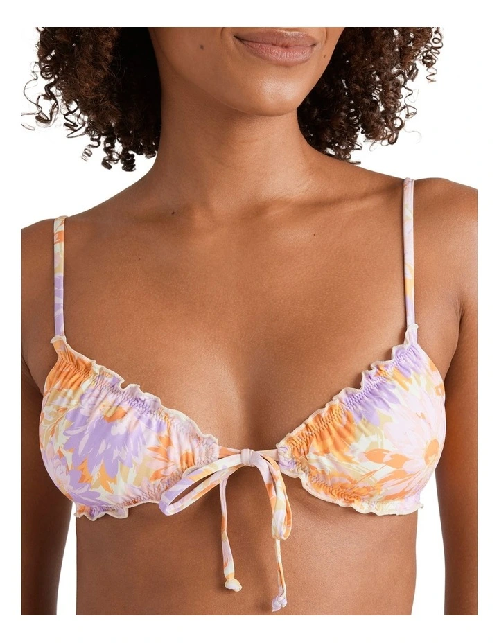 Sweet Surprise Cara Bralette Bikini Top in Assorted image 4