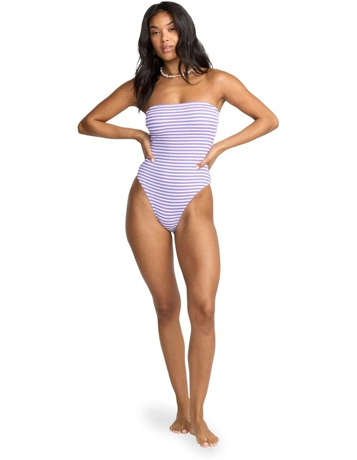 Josie Summer Trully Hi One Piece Swimsuit Purple image 4