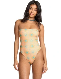 Shw Me Sun Reversible Trully Hi One Piece Swimsuit Assorted