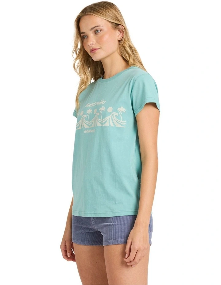 Bright Sun T-Shirt Blue image 3