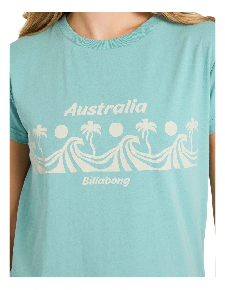 Bright Sun T-Shirt Blue image 4