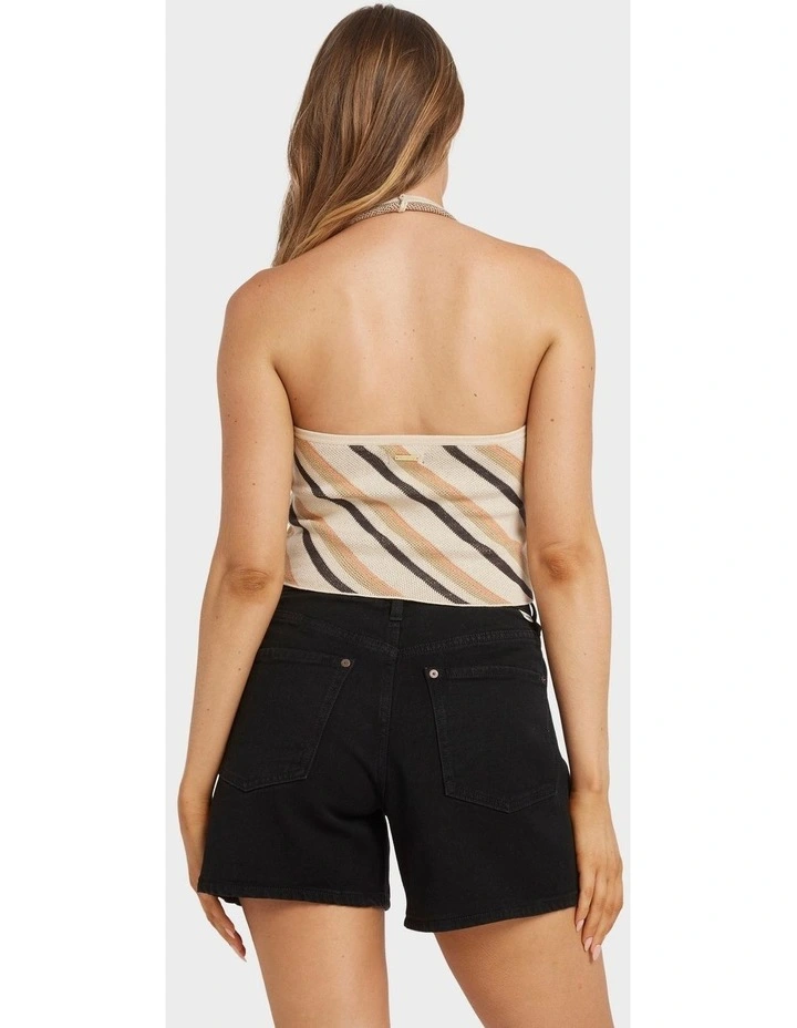 All Out Sweater Halter Top in Multi image 2