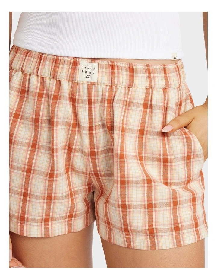 Dreamy Daze Elastic Waist Shorts in Multi image 4