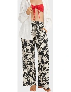 By My Side Linen Pants In Assorted