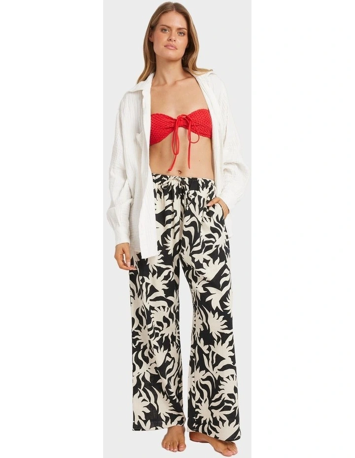 By My Side Linen Pants In Assorted image 5