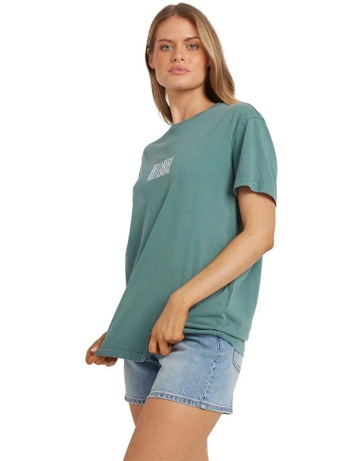 Surf High T-shirt in Grey image 3