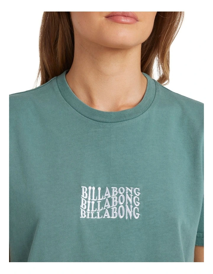 Surf High T-shirt in Grey image 4