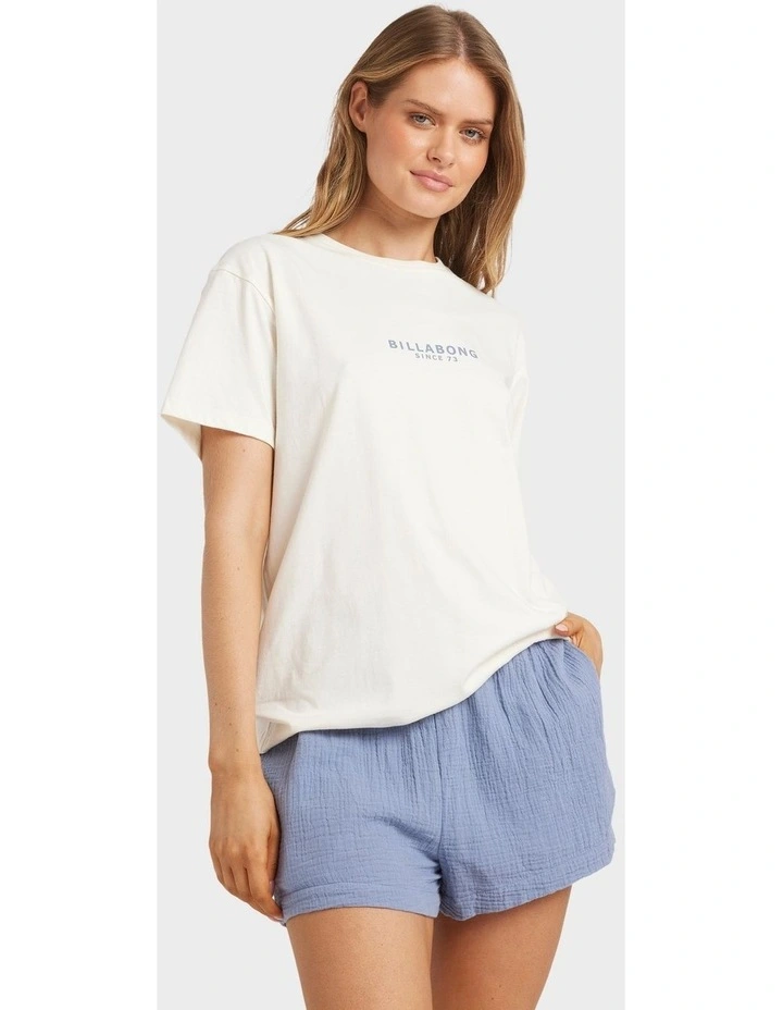 Emerald Island T-Shirt in White image 1