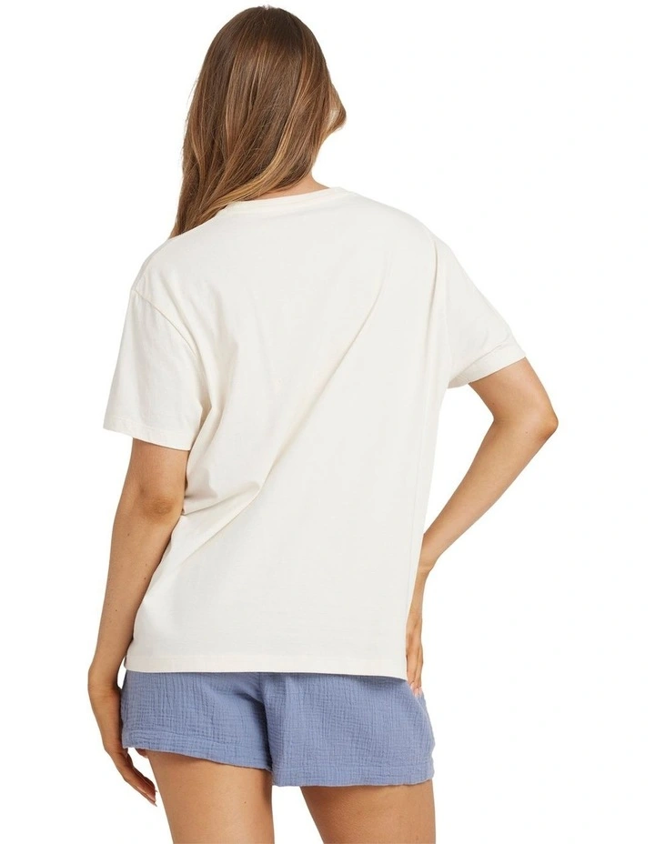 Emerald Island T-shirt in White image 2