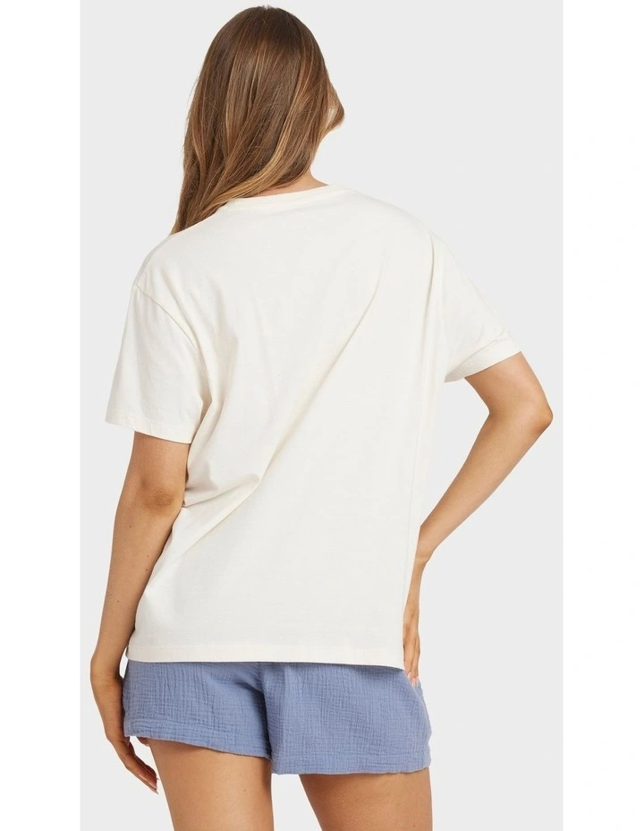 Emerald Island T-Shirt in White image 2