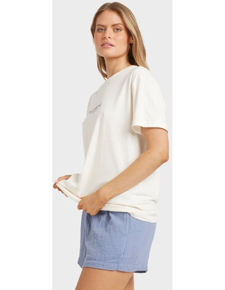 Emerald Island T-Shirt in White image 3