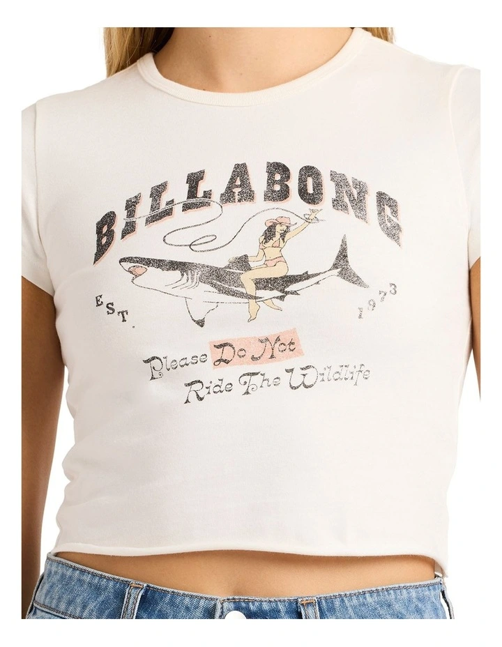 Let Them Be T-shirt in White image 4