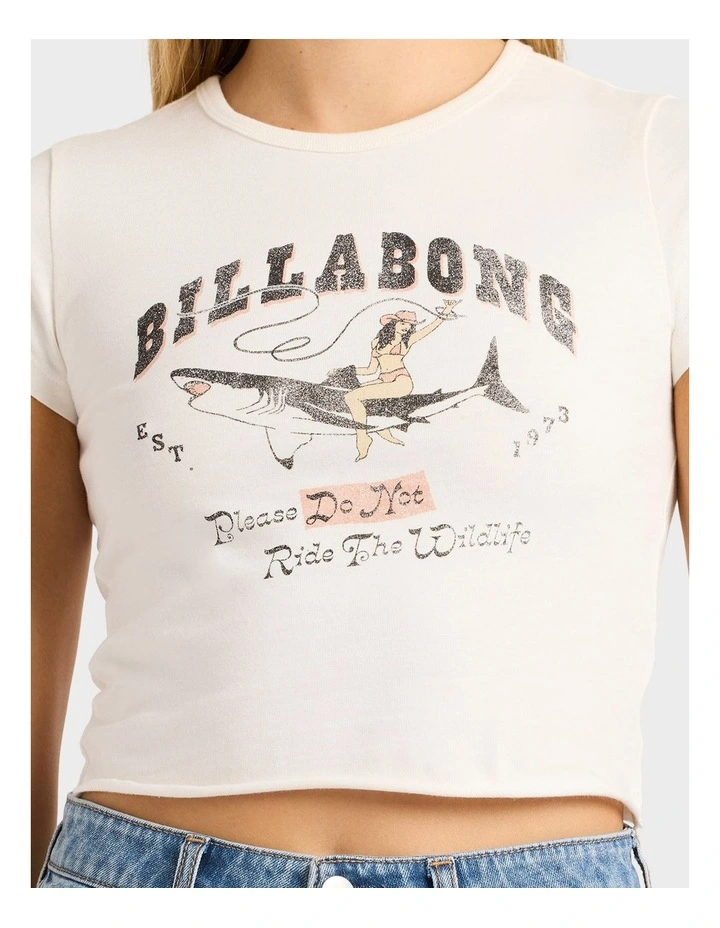 Let Them Be T-Shirt in White image 4