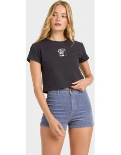 Palm Reading T-Shirt in Black