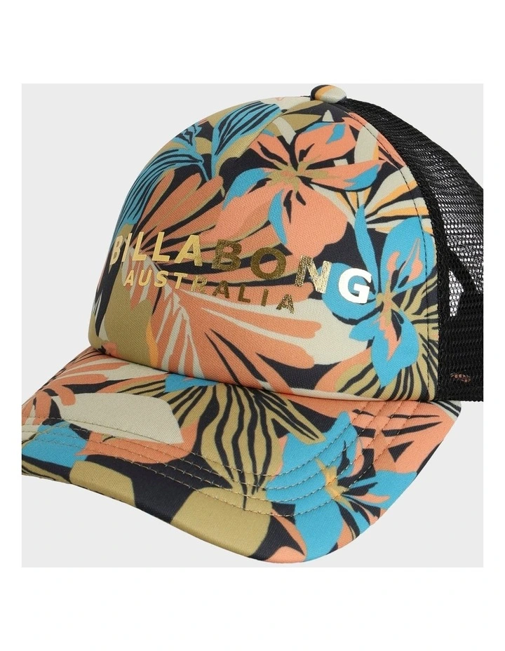 Des Tropiques Trucker Cap In Assorted image 2
